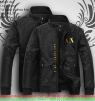 Áo khoác đôi logo AX armani phong cách mạnh mẽ cAKC155