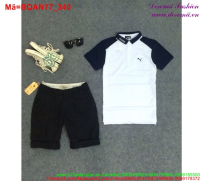 Bộ quần áo short nam phong cách năng động BQAN77 (DBP)
