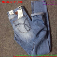 Quần jean nam dài xanh nhạt wash nhẹ bụi bặm QJN101 (DBP)