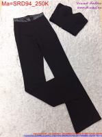 Sét áo croptop hở vai phối hợp với quần dài cá tính SRD94