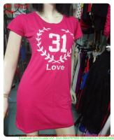 Đầm thun nữ phom ôm ngắn tay số 31 màu hồng dễ thương DS310